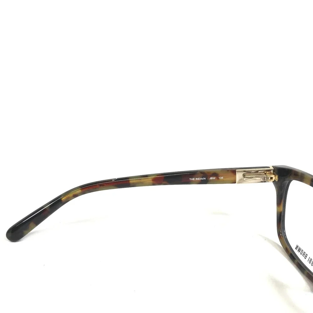 Bobbi Brown Eyeglasses Frames THE INDIA/N JBW Blue Tortoise Cat Eye 52-17-135